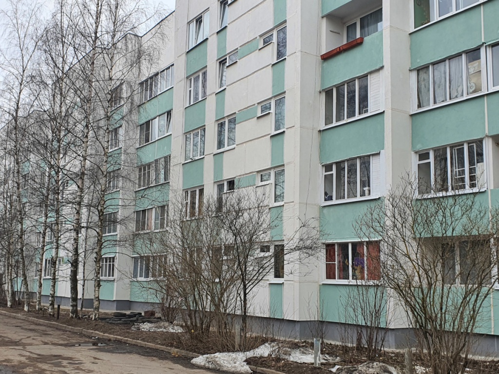 Капитальный ремонт фасада в посёлке Романовка
